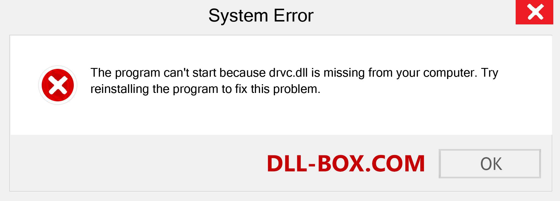  drvc.dll file is missing?. Download for Windows 7, 8, 10 - Fix  drvc dll Missing Error on Windows, photos, images